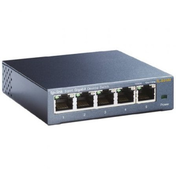 Switch TP-Link TL-SG105 5 Puertos/ RJ-45 10/100/1000 Switch TP-Link TL-SG105 5 Puertos/ RJ-45 10/100/1000