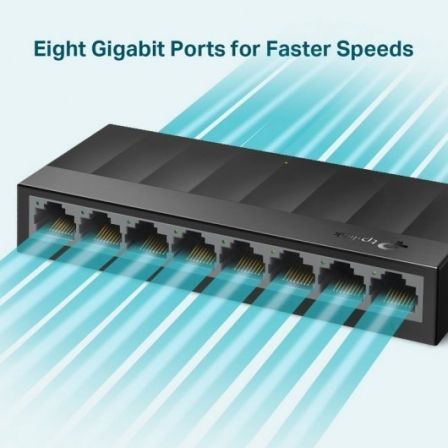 Switch TP-Link LS1008G 8 Puertos/ RJ-45 10/100/1000 Switch TP-Link LS1008G 8 Puertos/ RJ-45 10/100/1000