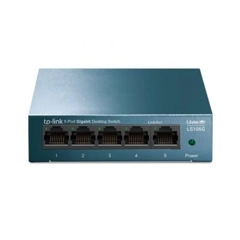 Switch TP-Link LS105G 5 Puertos/ RJ-45 10/100/1000 Switch TP-Link LS105G 5 Puertos/ RJ-45 10/100/1000