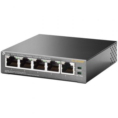 Switch TP-Link TL-SF1005P 5 Puertos/ RJ-45 10/100 PoE Switch TP-Link TL-SF1005P 5 Puertos/ RJ-45 10/100 PoE