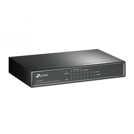 Switch TP-Link TL-SG1008P 8 Puertos/ RJ-45 10/100/1000 PoE Switch TP-Link TL-SG1008P 8 Puertos/ RJ-45 10/100/1000 PoE
