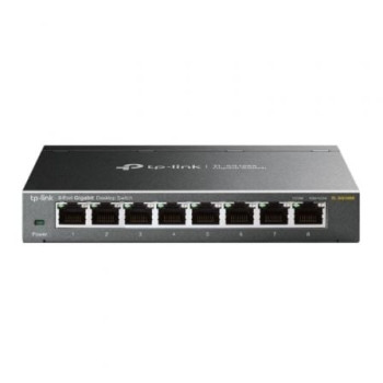 Switch TP-Link TL-SG108S 8 Puertos/ RJ-45 10/100/1000 Switch TP-Link TL-SG108S 8 Puertos/ RJ-45 10/100/1000