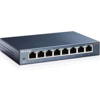 Switch TP-Link TL-SG108 V3.0 8 Puertos/ RJ-45 10/100/1000 Switch TP-Link TL-SG108 V3.0 8 Puertos/ RJ-45 10/100/1000