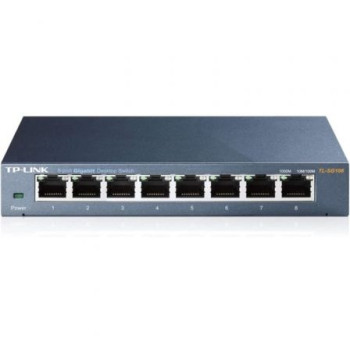 Switch TP-Link TL-SG108 V3.0 8 Puertos/ RJ-45 10/100/1000 Switch TP-Link TL-SG108 V3.0 8 Puertos/ RJ-45 10/100/1000