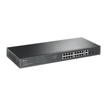 Switch TP-Link Easy Smart TL-SG1218MPE 20 Puertos/ RJ-45 10/100/1000 PoE+/SFP Switch TP-Link Easy Smart TL-SG1218MPE 20 Puertos/ RJ-45 10/100/1000 PoE+/SFP