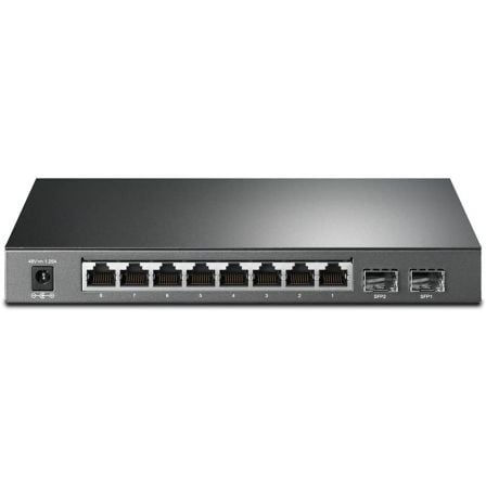 Switch TP-Link Smart Gigabit TL-SG2210P 10 Puertos/ RJ-45 10/100/1000 PoE/ SFP Switch TP-Link Smart Gigabit TL-SG2210P 10 Puertos/ RJ-45 10/100/1000 PoE/ SFP