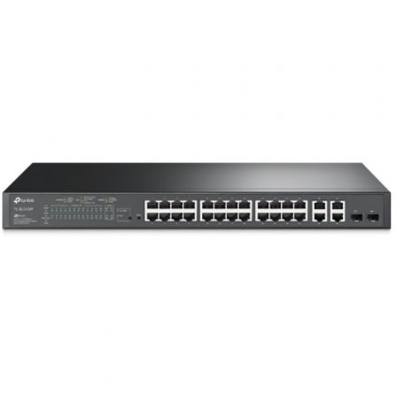 Switch TP-Link Omada TL-SL2428P 28 Puertos/ RJ-45 10/100 PoE/ SFP Switch TP-Link Omada TL-SL2428P 28 Puertos/ RJ-45 10/100 PoE/ SFP