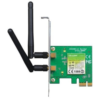 Tarjeta de red Inalámbrica-PCI Express TP-Link TL-WN881ND/ 300Mbps/ 2.4GHz Tarjeta de red Inalámbrica-PCI Express TP-Link TL-WN881ND/ 300Mbps/ 2.4GHz