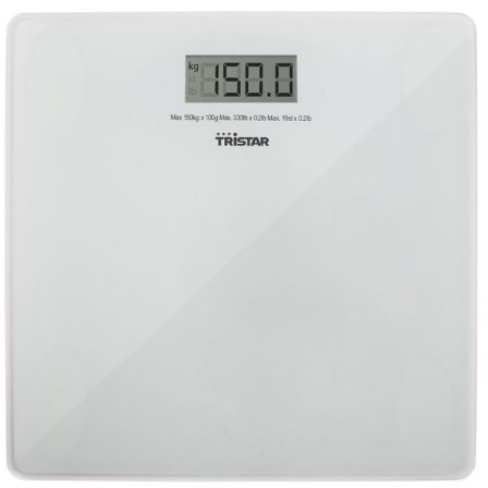 Báscula de Baño Tristar WG-2419/ Hasta 150kg Báscula de Baño Tristar WG-2419/ Hasta 150kg