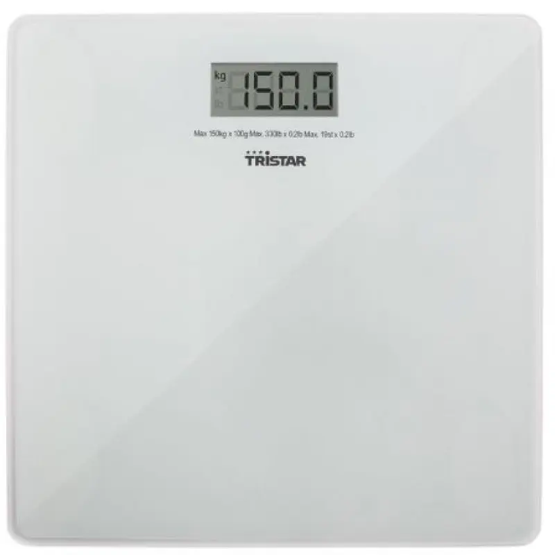Báscula de Baño Tristar WG-2419/ Hasta 150kg Báscula de Baño Tristar WG-2419/ Hasta 150kg