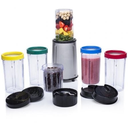 Batidora de vaso Tristar BL-4445/ 240W/ 1 Velocidad/ Capacidad 400ml/ Incluye 4 vasos Batidora de vaso Tristar BL-4445/ 240W/ 1 Velocidad/ Capacidad 400ml/ Incluye 4 vasos