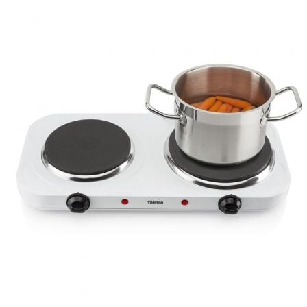 Cocina Eléctrica Tristar KP-6245/ 2 placas 155 y 185mm/ 1000W - 1500W Cocina Eléctrica Tristar KP-6245/ 2 placas 155 y 185mm/ 1000W - 1500W