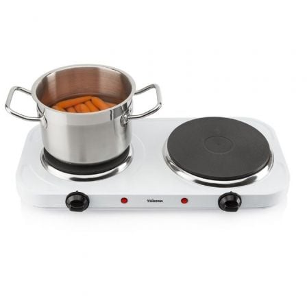 Cocina Eléctrica Tristar KP-6245/ 2 placas 155 y 185mm/ 1000W - 1500W Cocina Eléctrica Tristar KP-6245/ 2 placas 155 y 185mm/ 1000W - 1500W