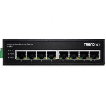 Switch TRENDnet TI-E80 8 Puertos/ RJ-45 Gigabit 10/100 Switch TRENDnet TI-E80 8 Puertos/ RJ-45 Gigabit 10/100