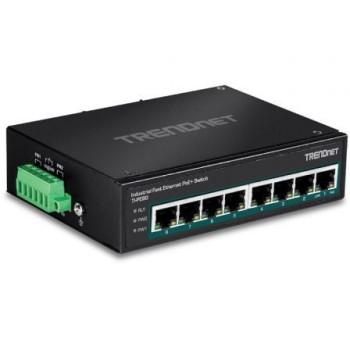 Switch TRENDnet TI-PE80 8 Puertos/ RJ-45 Gigabit 10/100 PoE Switch TRENDnet TI-PE80 8 Puertos/ RJ-45 Gigabit 10/100 PoE
