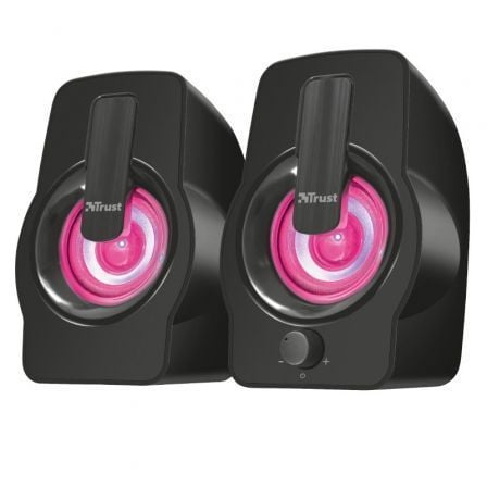 Altavoces Trust Gemi RGB/ 12W/ 2.0 Altavoces Trust Gemi RGB/ 12W/ 2.0