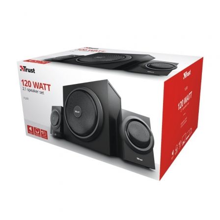 Altavoces Trust Yuri/ 120W/ 2.1 Altavoces Trust Yuri/ 120W/ 2.1