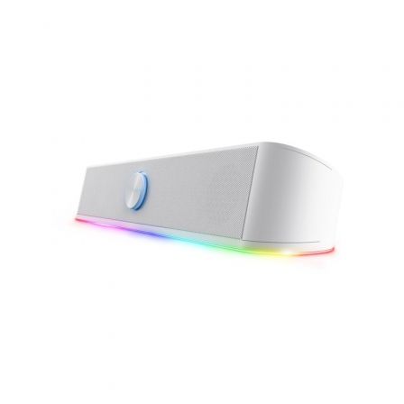 Barra de Sonido Trust Gaming GXT 619 Thorne/ 12W/ 2.0/ Blanca Barra de Sonido Trust Gaming GXT 619 Thorne/ 12W/ 2.0/ Blanca