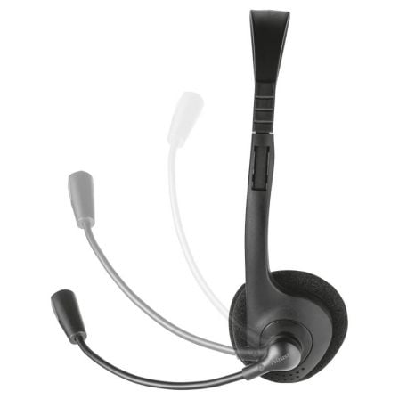 Auriculares Trust Primo Chat/ con Micrófono/ Jack 3.5/ Negros Auriculares Trust Primo Chat/ con Micrófono/ Jack 3.5/ Negros
