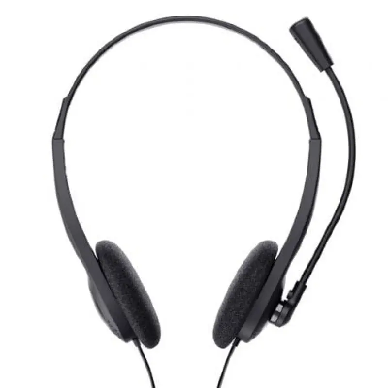Auriculares Trust Chat Headset 24659/ con Micrófono/ Jack 3.5/ Negros Auriculares Trust Chat Headset 24659/ con Micrófono/ Jack 3.5/ Negros