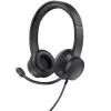 Auriculares Trust Ayda/ con Micrófono/ USB/ Negros Auriculares Trust Ayda/ con Micrófono/ USB/ Negros