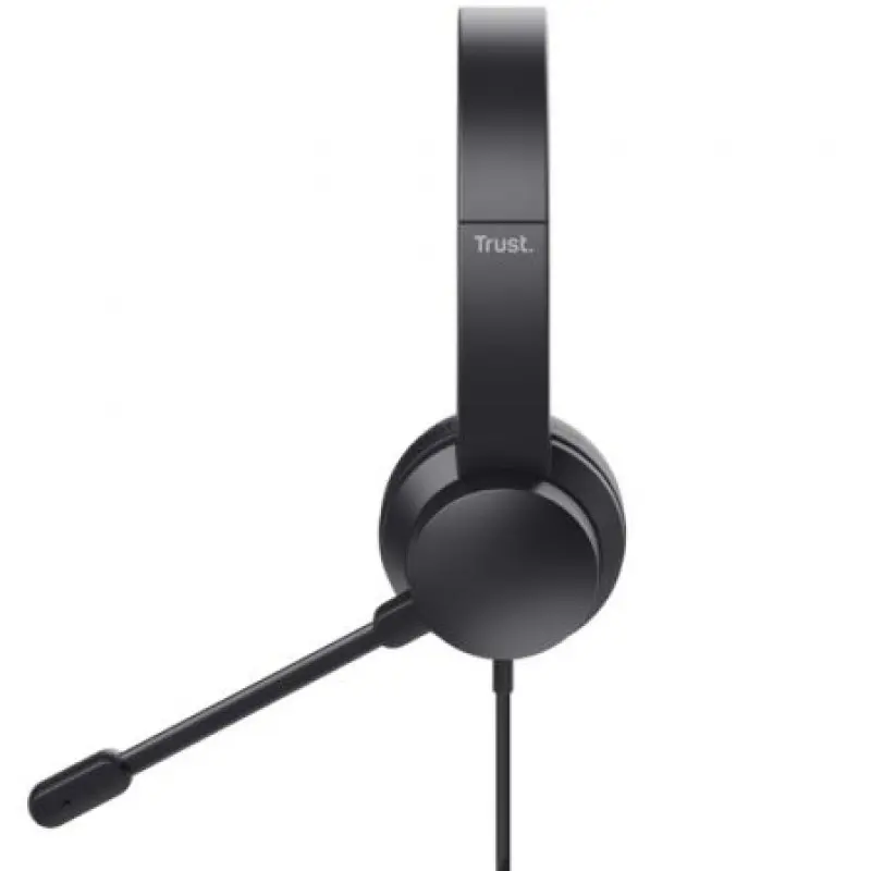 Auriculares Trust Ayda/ con Micrófono/ USB/ Negros Auriculares Trust Ayda/ con Micrófono/ USB/ Negros