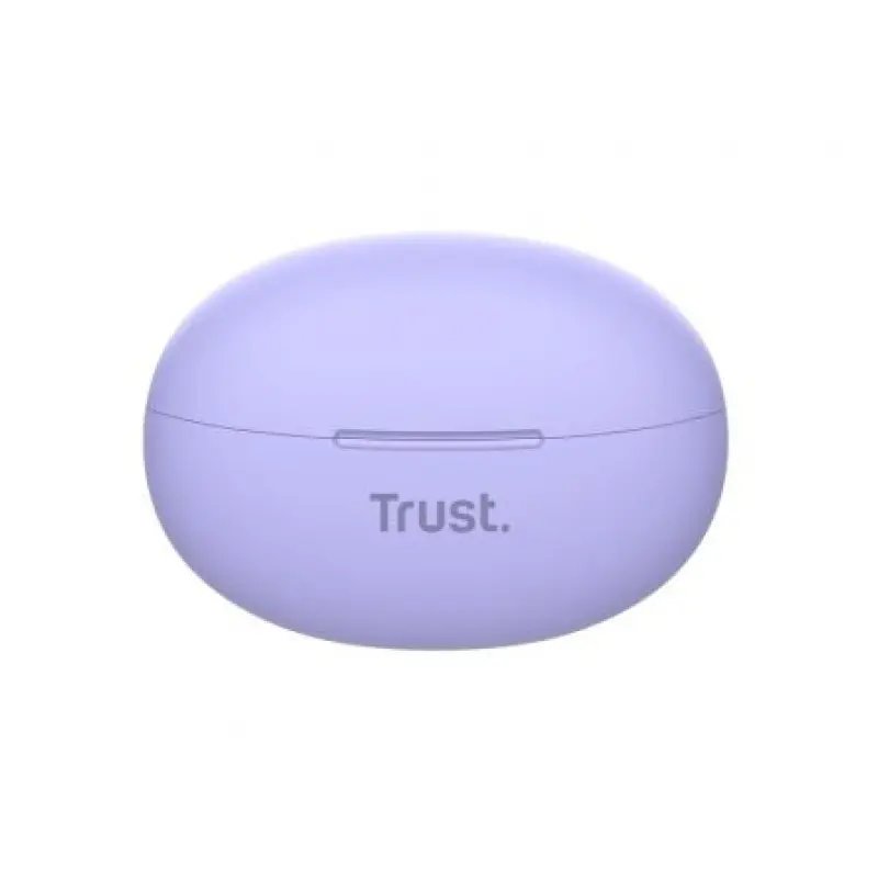 Auriculares Bluetooth Trust Yavi ENC con estuche de carga/ Morados Auriculares Bluetooth Trust Yavi ENC con estuche de carga/ Morados