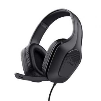 Auriculares Gaming con Micrófono Trust Gaming GXT 415 Zirox/ Jack 3.5/ Negros Auriculares Gaming con Micrófono Trust Gaming GXT 415 Zirox/ Jack 3.5/ Negros