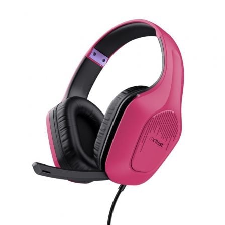 Auriculares Gaming con Micrófono Trust Gaming GXT 415 Zirox/ Jack 3.5/ Rosas Auriculares Gaming con Micrófono Trust Gaming GXT 415 Zirox/ Jack 3.5/ Rosas