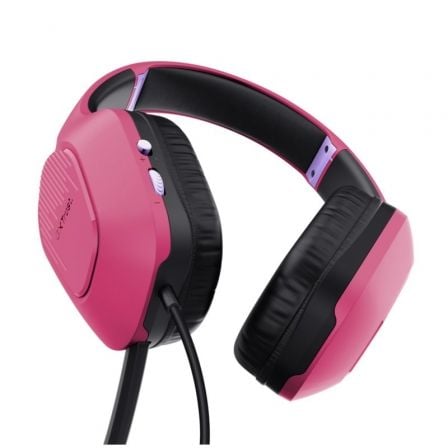 Auriculares Gaming con Micrófono Trust Gaming GXT 415 Zirox/ Jack 3.5/ Rosas Auriculares Gaming con Micrófono Trust Gaming GXT 415 Zirox/ Jack 3.5/ Rosas