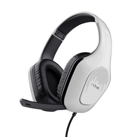 Auriculares Gaming con Micrófono Trust Gaming GXT 415 Zirox PS5/ Jack 3.5/ Blancos Auriculares Gaming con Micrófono Trust Gaming GXT 415 Zirox PS5/ Jack 3.5/ Blancos