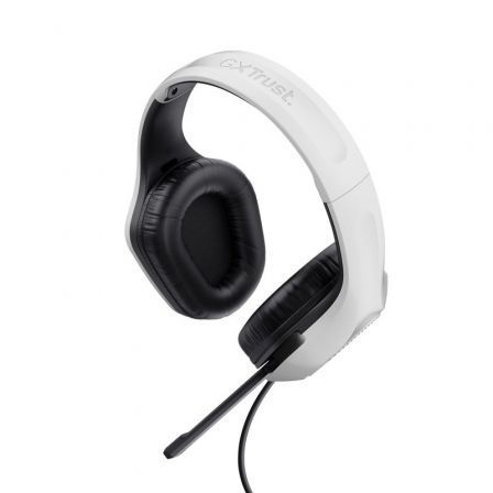 Auriculares Gaming con Micrófono Trust Gaming GXT 415 Zirox PS5/ Jack 3.5/ Blancos Auriculares Gaming con Micrófono Trust Gaming GXT 415 Zirox PS5/ Jack 3.5/ Blancos