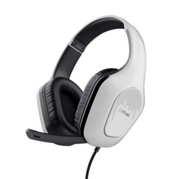 Auriculares Gaming con Micrófono Trust Gaming GXT 415 Zirox/ Jack 3.5/ Blancos Auriculares Gaming con Micrófono Trust Gaming GXT 415 Zirox/ Jack 3.5/ Blancos