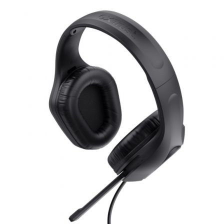 Auriculares Gaming con Micrófono Trust Gaming GXT 416 Zirox/ Jack 3.5/USB Negros Auriculares Gaming con Micrófono Trust Gaming GXT 416 Zirox/ Jack 3.5/USB Negros