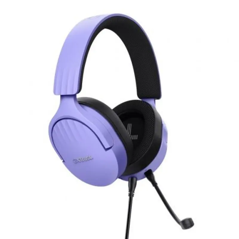 Auriculares Gaming con Micrófono Trust Gaming GXT 489 Fayzo/ Jack 3.5/ Morados Auriculares Gaming con Micrófono Trust Gaming GXT 489 Fayzo/ Jack 3.5/ Morados