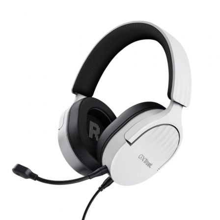 Auriculares Gaming con Micrófono Trust Gaming GXT 489 Fayzo/ Jack 3.5/ Blancos Auriculares Gaming con Micrófono Trust Gaming GXT 489 Fayzo/ Jack 3.5/ Blancos