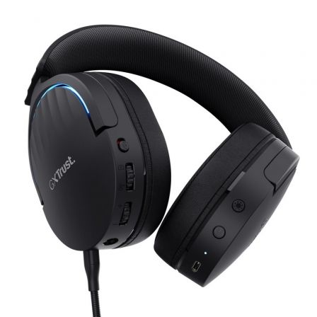 Auriculares Gaming Inalámbricos con Micrófono Trust Gaming GXT 491 Fayzo/ Bluetooth/ Jack 3.5/ Negros Auriculares Gaming Inalámbricos con Micrófono Trust Gaming GXT 491 Fayzo/ Bluetooth/ Jack 3.5/ Negros