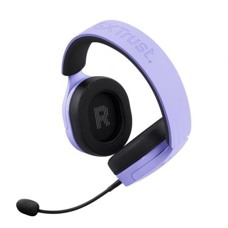 Auriculares Gaming Inalámbricos con Micrófono Trust Gaming GXT 491 Fayzo/ Bluetooth/ Jack 3.5/ Morados Auriculares Gaming Inalámbricos con Micrófono Trust Gaming GXT 491 Fayzo/ Bluetooth/ Jack 3.5/ Morados