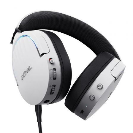 Auriculares Gaming Inalámbricos con Micrófono Trust Gaming GXT 491 Fayzo/ Bluetooth/ Jack 3.5/ Blancos Auriculares Gaming Inalámbricos con Micrófono Trust Gaming GXT 491 Fayzo/ Bluetooth/ Jack 3.5/ Blancos