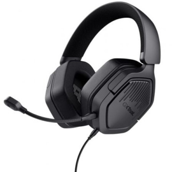 Auriculares Gaming con Micrófono Trust Gaming GXT 492 Carus/ Jack 3.5/ Negros Auriculares Gaming con Micrófono Trust Gaming GXT 492 Carus/ Jack 3.5/ Negros
