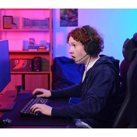 Auriculares Gaming con Micrófono Trust Gaming GXT 492 Carus/ Jack 3.5/ Negros Auriculares Gaming con Micrófono Trust Gaming GXT 492 Carus/ Jack 3.5/ Negros