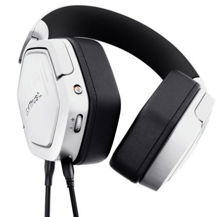Auriculares Gaming con Micrófono Trust Gaming GXT 492W Carus/ Jack 3.5/ Blancos Auriculares Gaming con Micrófono Trust Gaming GXT 492W Carus/ Jack 3.5/ Blancos