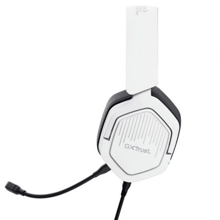 Auriculares Gaming con Micrófono Trust Gaming GXT 492W Carus/ Jack 3.5/ Blancos Auriculares Gaming con Micrófono Trust Gaming GXT 492W Carus/ Jack 3.5/ Blancos