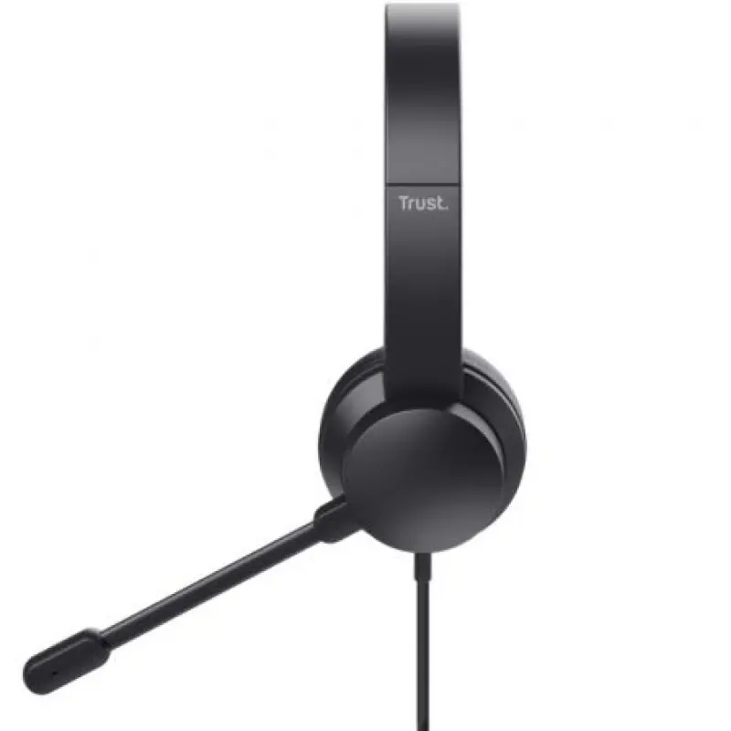 Auriculares Trust HS-150/ con Micrófono/ Jack 3.5/ Negros Auriculares Trust HS-150/ con Micrófono/ Jack 3.5/ Negros