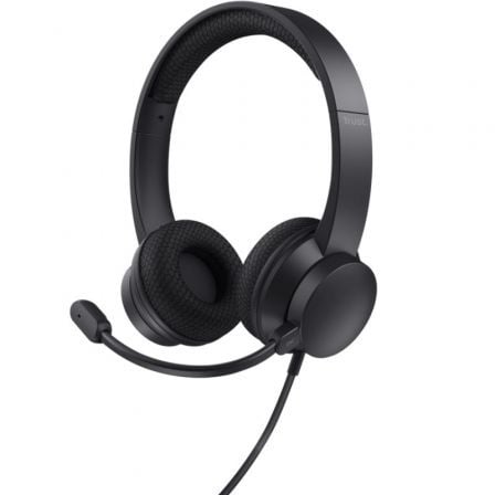 Auriculares Trust HS-260/ con Micrófono/ USB/ Negros Auriculares Trust HS-260/ con Micrófono/ USB/ Negros