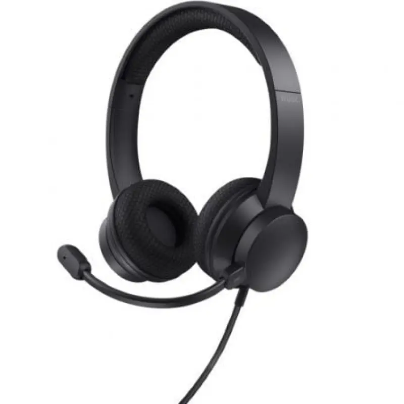 Auriculares Trust HS-260/ con Micrófono/ USB/ Negros Auriculares Trust HS-260/ con Micrófono/ USB/ Negros