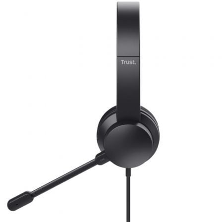 Auriculares Trust HS-260/ con Micrófono/ USB/ Negros Auriculares Trust HS-260/ con Micrófono/ USB/ Negros