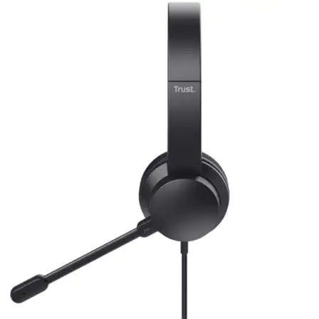 Auriculares Trust HS-260/ con Micrófono/ USB/ Negros Auriculares Trust HS-260/ con Micrófono/ USB/ Negros