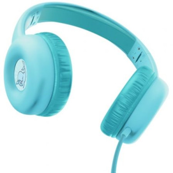 Auriculares Infantiles Trust Nouna Kids/ con Micrófono/ Azules Auriculares Infantiles Trust Nouna Kids/ con Micrófono/ Azules