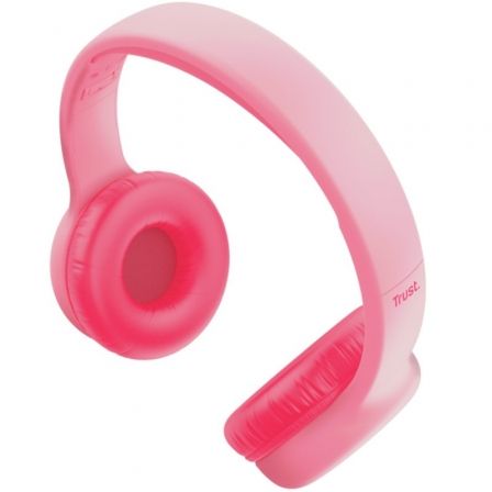 Auriculares Infantiles Trust Nouna Kids/ con Micrófono/ Rosas Auriculares Infantiles Trust Nouna Kids/ con Micrófono/ Rosas